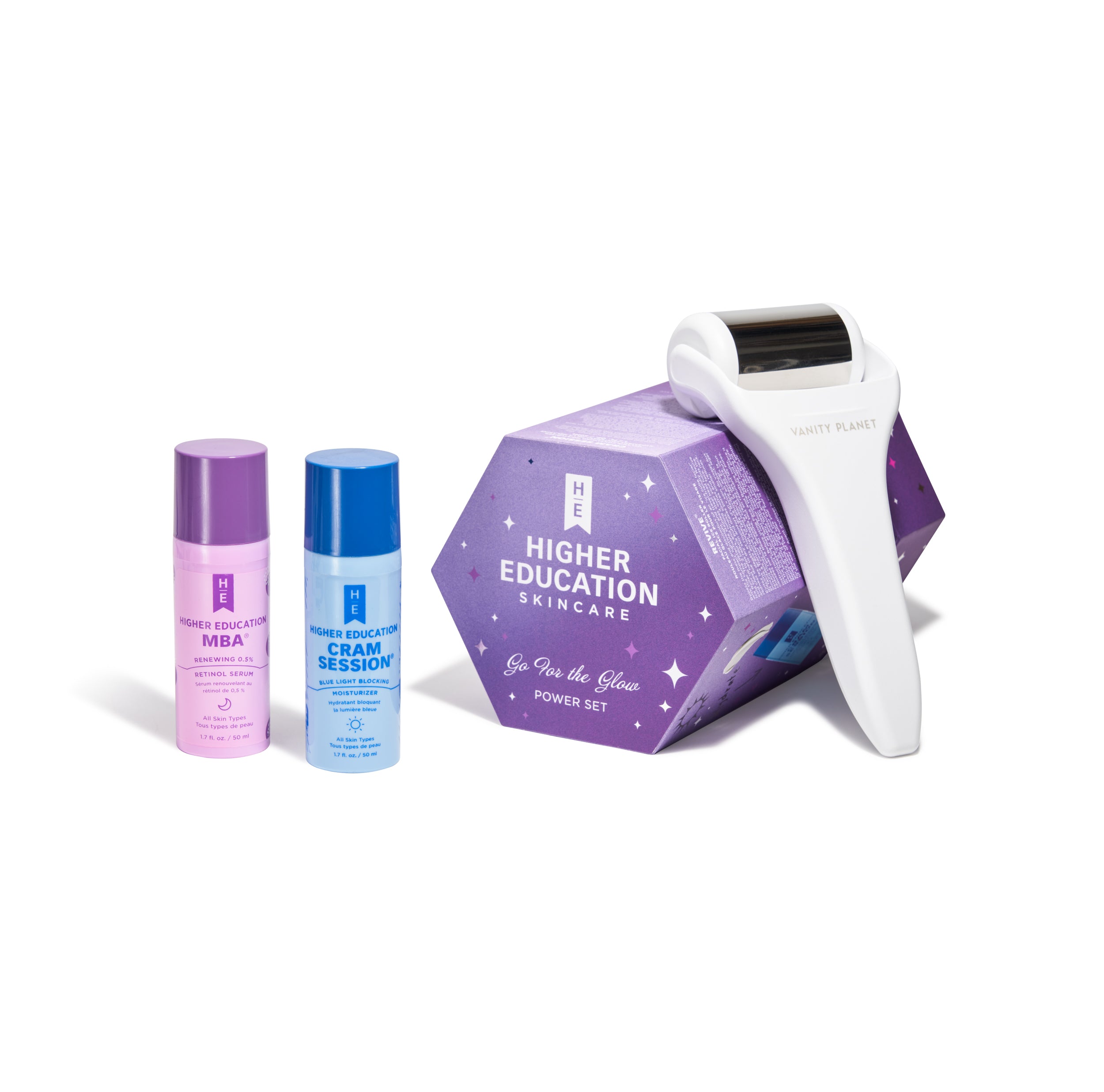 Higher Education Skincare + Vanity Planet Set