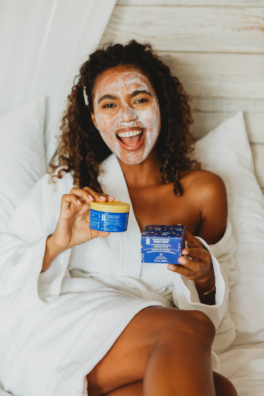 GREEK WEEK™  Hydrating Probiotic Sleeping Mask